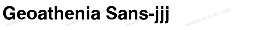 Geoathenia Sans字体转换